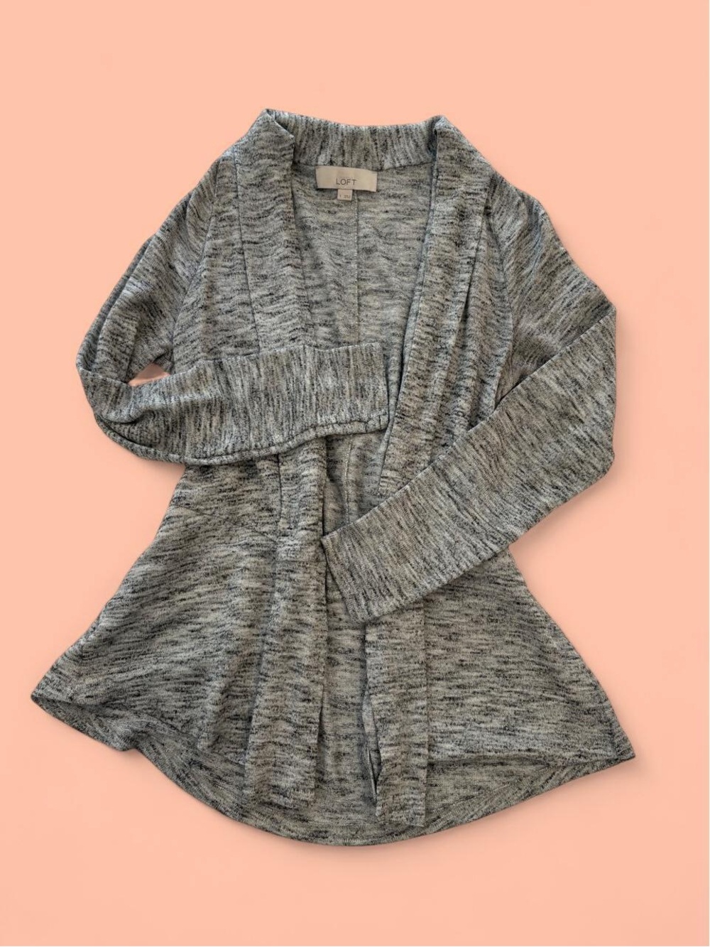 LOFT gray cardigan